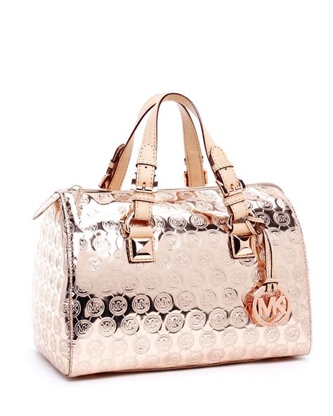 rose gold michael kors jewellery|michael kors rose gold handbag.